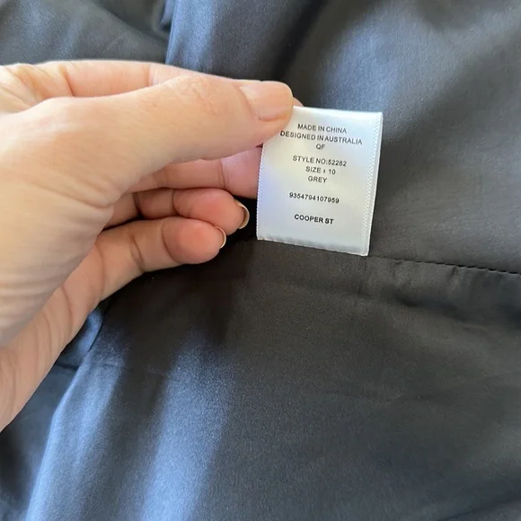 Cooper street Slate Grey blazer - Picture 3 of 4